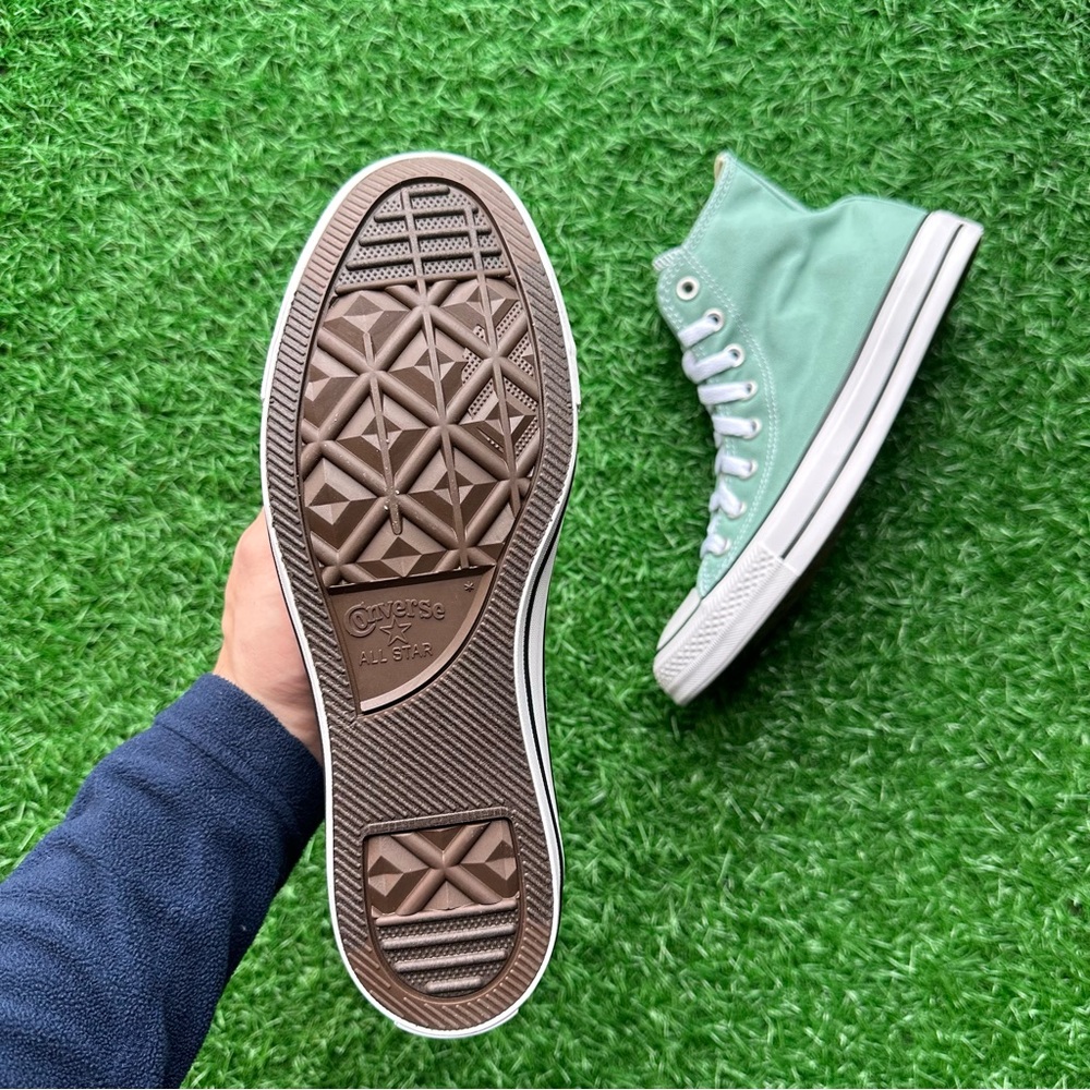 Not for sale🎁Converse Chuck Taylor All Star Ctas Hi Herby Green - Picture 2 of 10